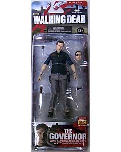 McFARLANE TOYS THE WALKING DEAD TV 5インチアクションフィギュア SERIES 4 THE GOVERNOR 台紙傷み特価